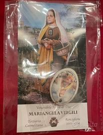 Immaginetta con medaglietta Mariangela Virgili