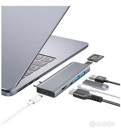 Hub, 7-in-2 USB Adattatore per MacBook Pro Air Thu