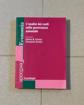 L’analisi dei costi nella governance aziendale