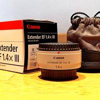 CANON EXTENDER EF 1.4X lll - COME NUOVO