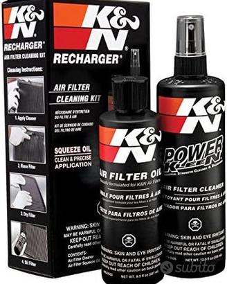 K&N kit pulizia Filtro Aria Sportivo Lavaggio Spra