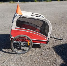 Carrello bici per cane