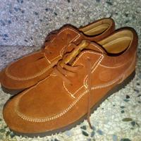 mocassini in vera pelle color nocciola n. 38