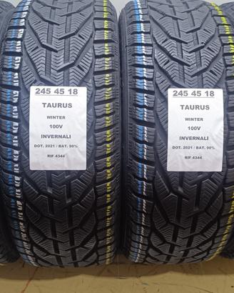 4 GOMME 245 45 18 TAURUS INV RIF4344