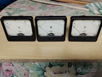 Voltmetri e amperometro