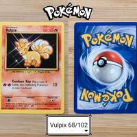 Vulpix 68/102 ERRORE RARO - Base Set 1999 - ENG