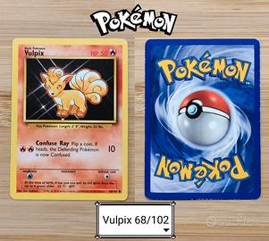 Vulpix 68/102 ERRORE RARO - Base Set 1999 - ENG