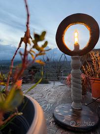 ✨ Lampada Artigianale Vintage – Pezzo Unico ✨