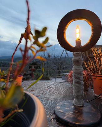 ✨ Lampada Artigianale Vintage – Pezzo Unico ✨