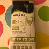 Cavo collegamento DVI-HDMI