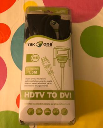 Cavo collegamento DVI-HDMI