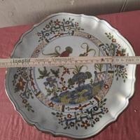 Alzata ceramica Faenza manifattura  FARINA:.