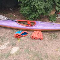 kayak in vetroresina velocissimo