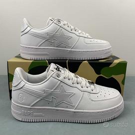scarpe Bape bianche