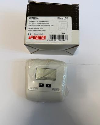 Termostato Vemer a rotella  LCD
