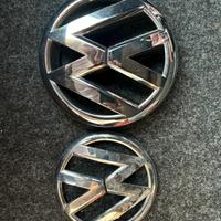 Stemmi logo vw golf 6 tdi cromi originali