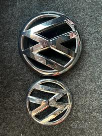 Stemmi logo vw golf 6 tdi cromi originali