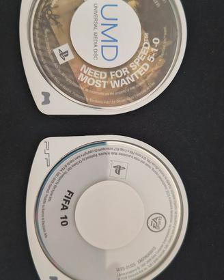Need for Speed Most Wanted e Fifa 10  Psp