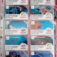 Lotto 290 schede telefoniche anni '90