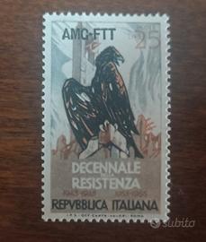 Francobolli Trieste Zona A 1954 Nuovi 