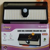 LUCE con Sensore solare a  LED