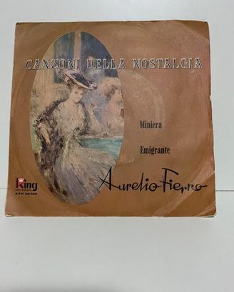 vinile 45 giri Aurelio fierro canzoni della nosta