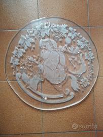 piatto natalizio modello Winterland Walther glas