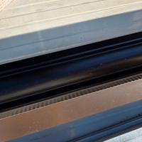 lamiere coibendate,con struttura in ferro zincato