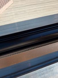 lamiere coibendate,con struttura in ferro zincato