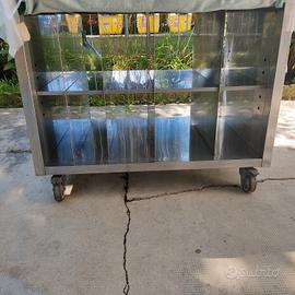 TAVOLO IN ACCIAIO INOX 