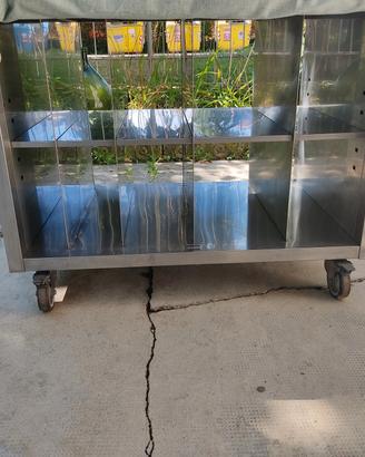 TAVOLO IN ACCIAIO INOX 