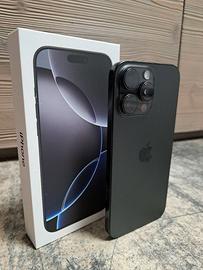 iPhone 16 Pro Max 256 GB Titanio Nero – COME NUOVO