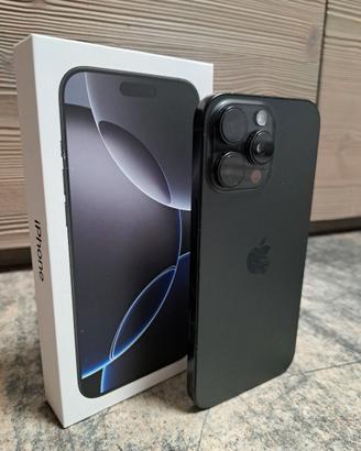iPhone 16 Pro Max 256 GB Titanio Nero – COME NUOVO