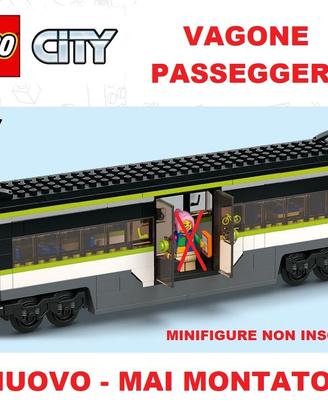 LEGO Treno - Vagone Passeggeri da 60337 NUOVO