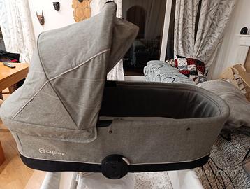 Cybex navicella cot s + 2 ovetti atom m + base iso
