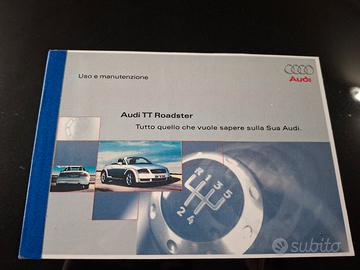 Audi TT mk1 cabrio/roadster - libretto istruzioni