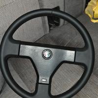  Volante Alfa Romeo 75 rifoderato in pelle