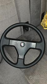  Volante Alfa Romeo 75 rifoderato in pelle