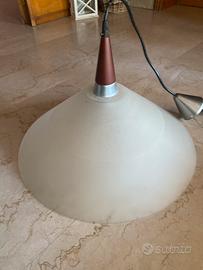 Lampadario in vetro