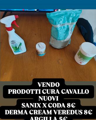 lotto prodotti cura cavallo