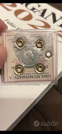Moneta 5 GRANA 1838 argent REGNO DELLE DUE SICILIE