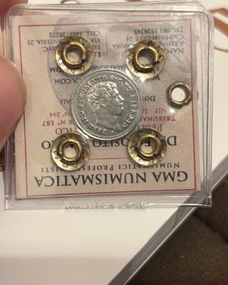 Moneta 5 GRANA 1838 argent REGNO DELLE DUE SICILIE