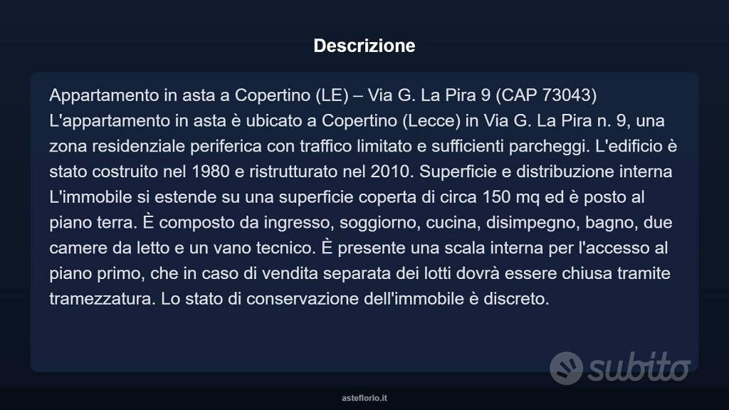 Appartamento – Copertino, Lecce - Vista 5