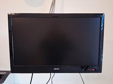 TV AKAI 24"+Decoder Digit. Terr.+Supporto snodabil
