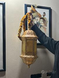 Lampadario Ideal Lux mod. Marrakech SP2 Oro nuovo