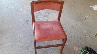 nr.6 sedie in legno di faggio 