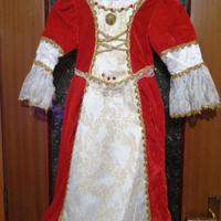 Costume di carnevale principessa