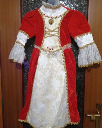 Costume di carnevale principessa