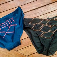 Set 2 costumi slip Arena bambino 7/8 anni