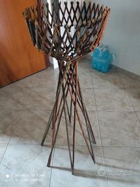 porta piante in bambù 